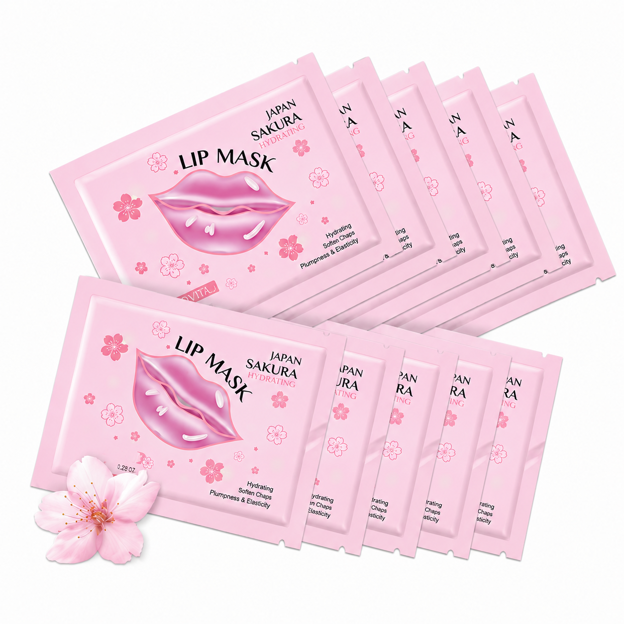 Mascarilla Labial Reparadora Hidratante | Labios Suaves, Voluminosos y Sin Grietas