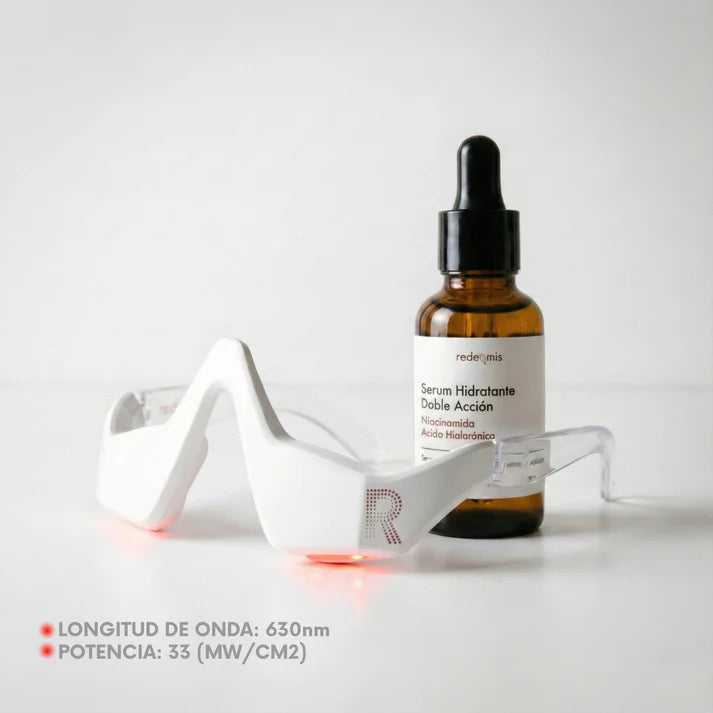 RedVision™ | Gafas de Luz Roja + Sérum Anti Ojeras