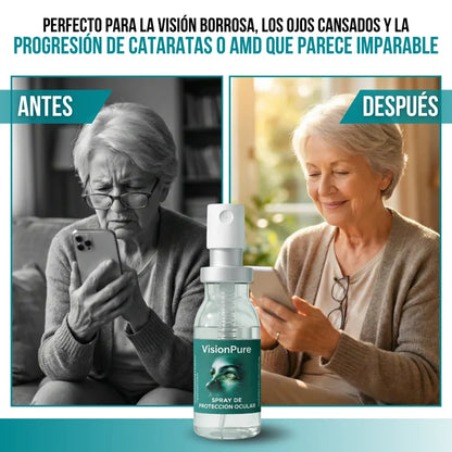 VisionPure™ - Spray de Luteína de Absorción Rápida
