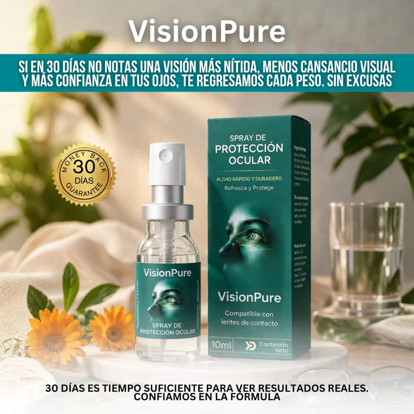 VisionPure™ - Spray de Luteína de Absorción Rápida