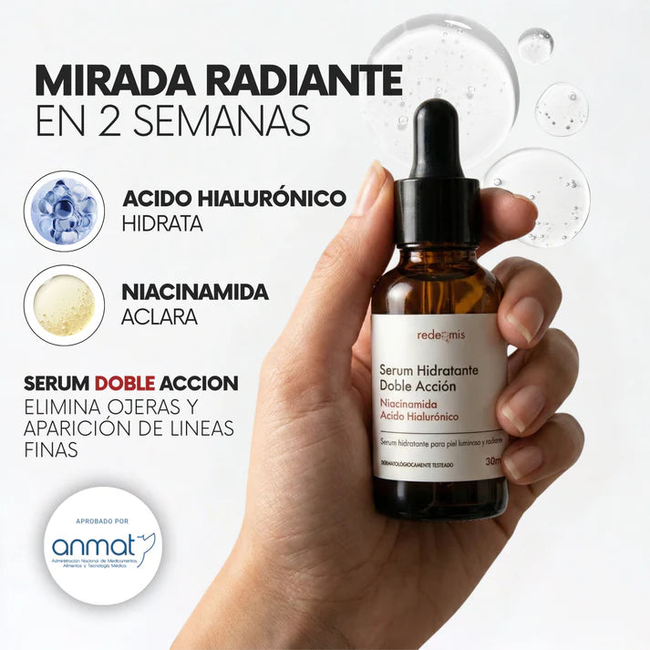 RedVision™ | Gafas de Luz Roja + Sérum Anti Ojeras