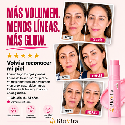 BioVita | Bálsamo Facial Voluminizador con Bio-Colágeno