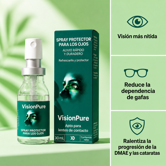 VisionPure™ - Spray de Luteína de Absorción Rápida