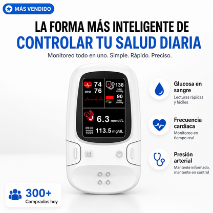 BioVita® Monitor Multifunción de Salud 3 en 1