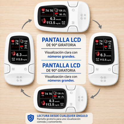 BioVita® Monitor Multifunción de Salud 3 en 1